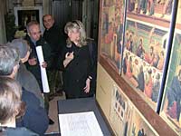 Chiesa di Sant'Andrea: ora si ammira la riproduzione della pala