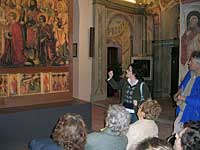 Una visita guidata della dottoressa Chiara Rossi