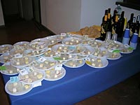 La degustazione dello 'stracchino di Renzo'