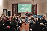 Enea Ciocca, segretario del CC Marcello Candia introduce la serata 